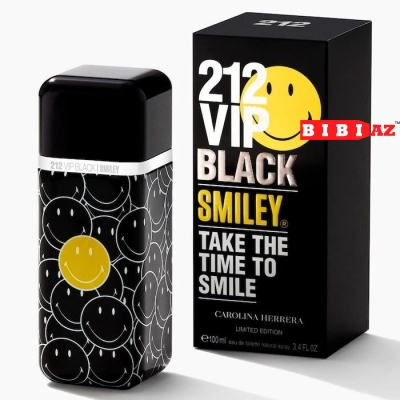 CAROLINA HERRERA 212 VIP Black Smiley edp 100ml