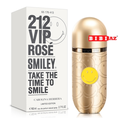 Carolina Herrera 212VIP rose smiley edp 80ml tester