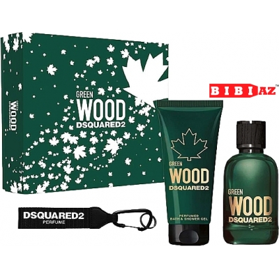 Dsquared2 Green Wood Pour Homme set 