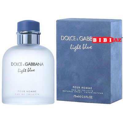 D&G light blue pour homme edt 75ml